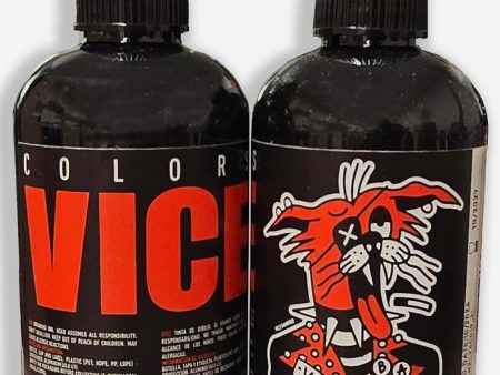 Vicious Black - Tinta de dibujo, la elección del artista del tatuaje para trabajos negros opacos y dibujos negros sólidos - 250 ml